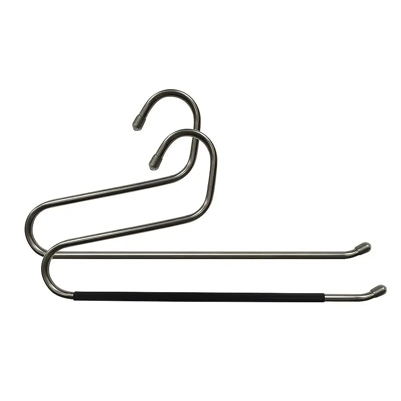 10pcs Multi-functional Solid Non-marking Trouser Racks