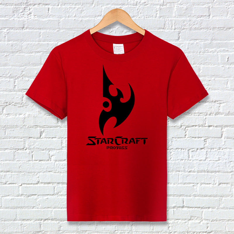 Gaming Summer T-Shirt with Bug, Human, and God Logos