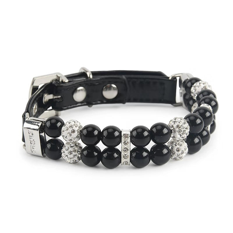 Pearl Collar and Leash Set for Pets