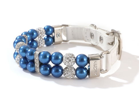 Pearl Collar and Leash Set for Pets