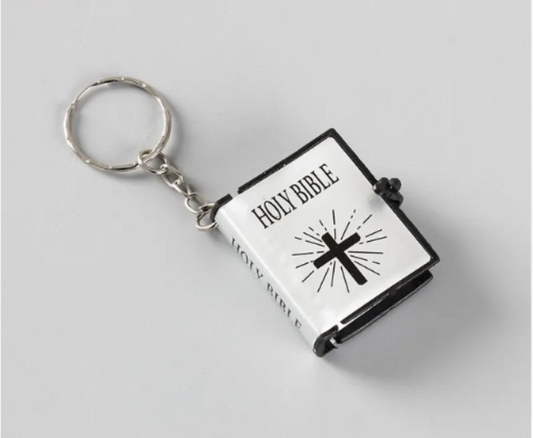 Mini-Bibel-Schlüsselanhänger