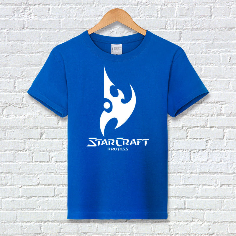 Gaming Summer T-Shirt with Bug, Human, and God Logos